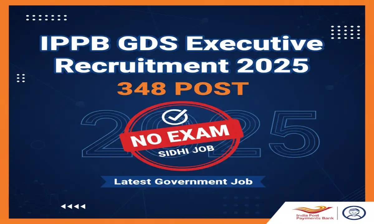 IPPB Executive Recruitment 2025