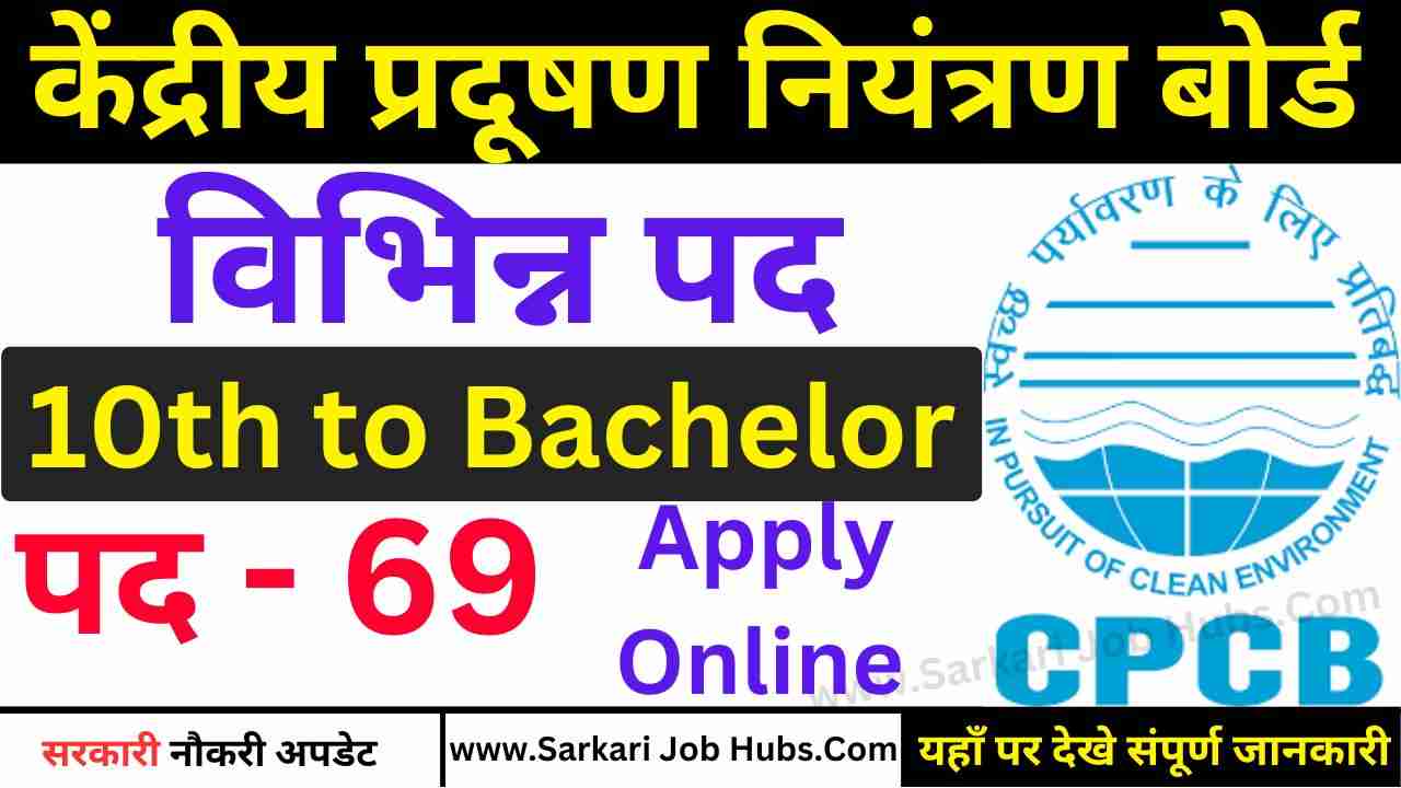 CPCB Recruitment 2025