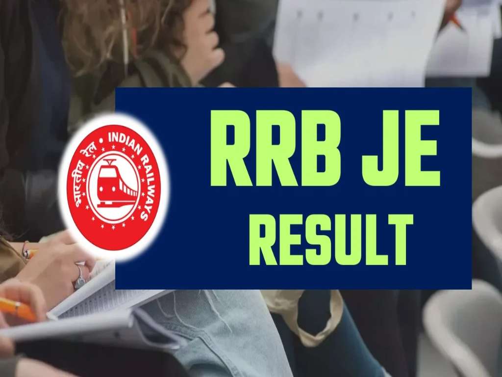 Railway RRB JE 03/2024 Result