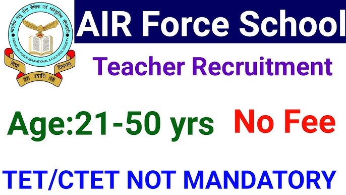 Sirsa Air Force School Recruitment