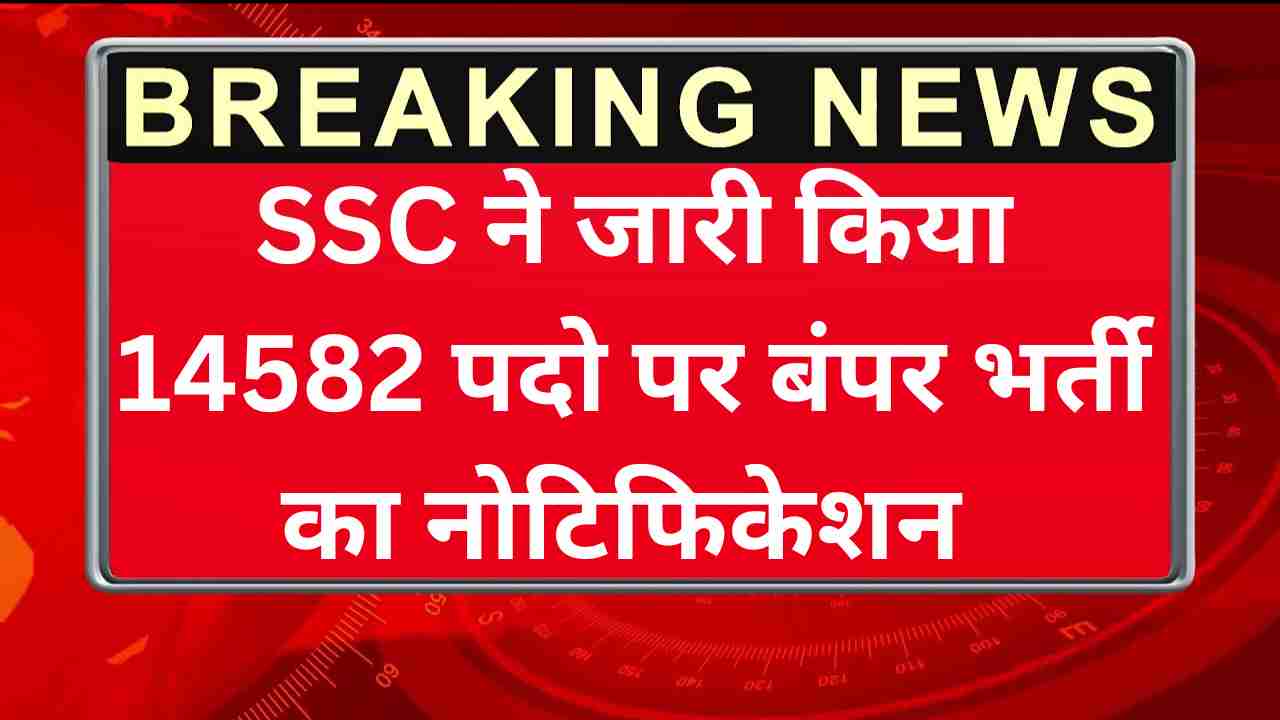 SSC CGL Recruitment 2025