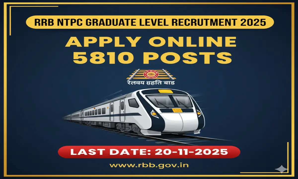 RRB NTPC Graduate Level Recruitment 2025