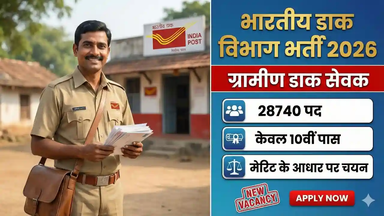 India Post Office GDS Recruitment 2026